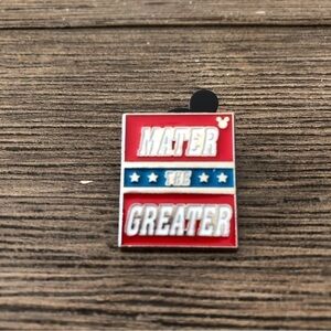 Disney Official Trading Pin: Hidden Mickey: Cars "Mater the Greater"